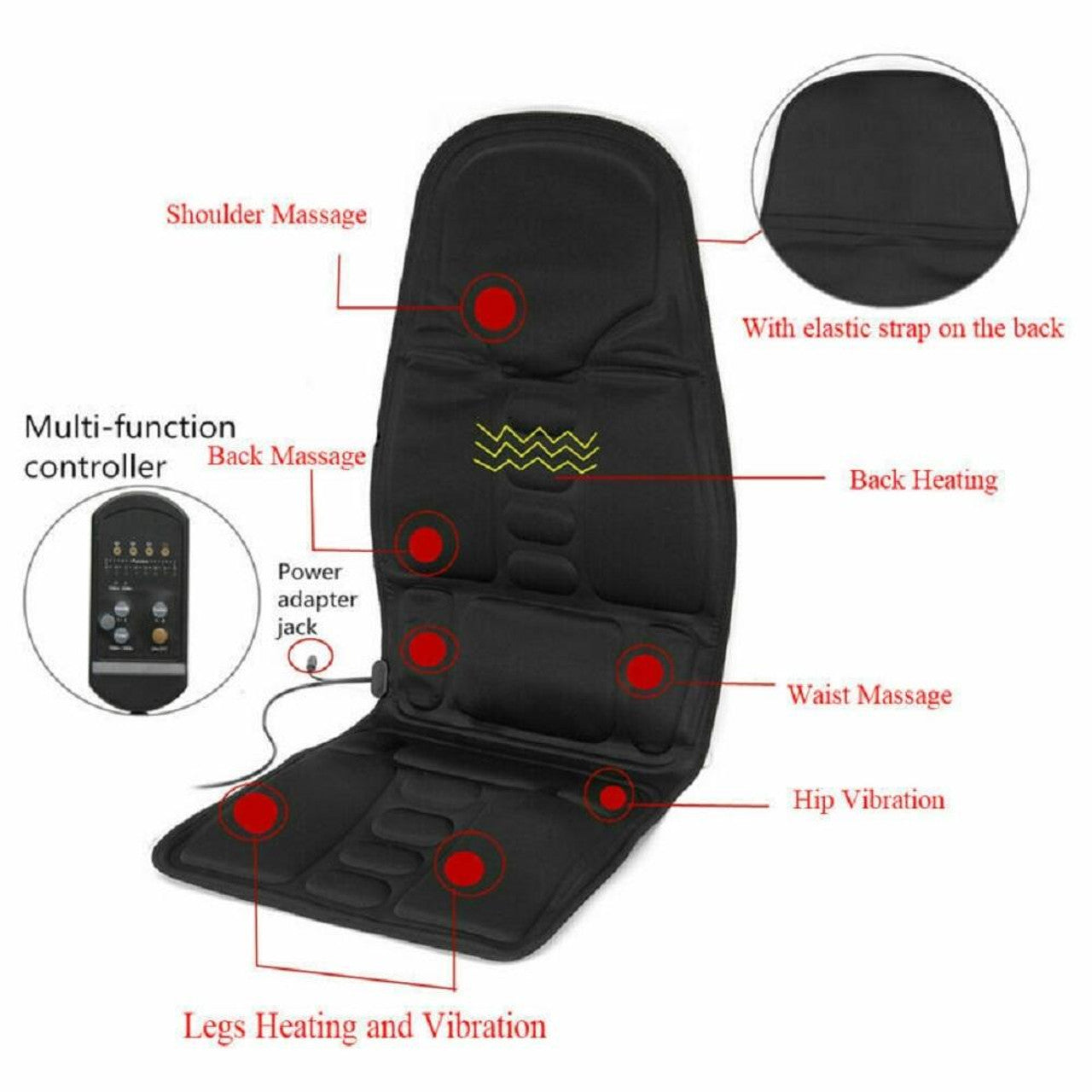 Multifunction Massage - Whole Body Cervical Massage Seat Cushion