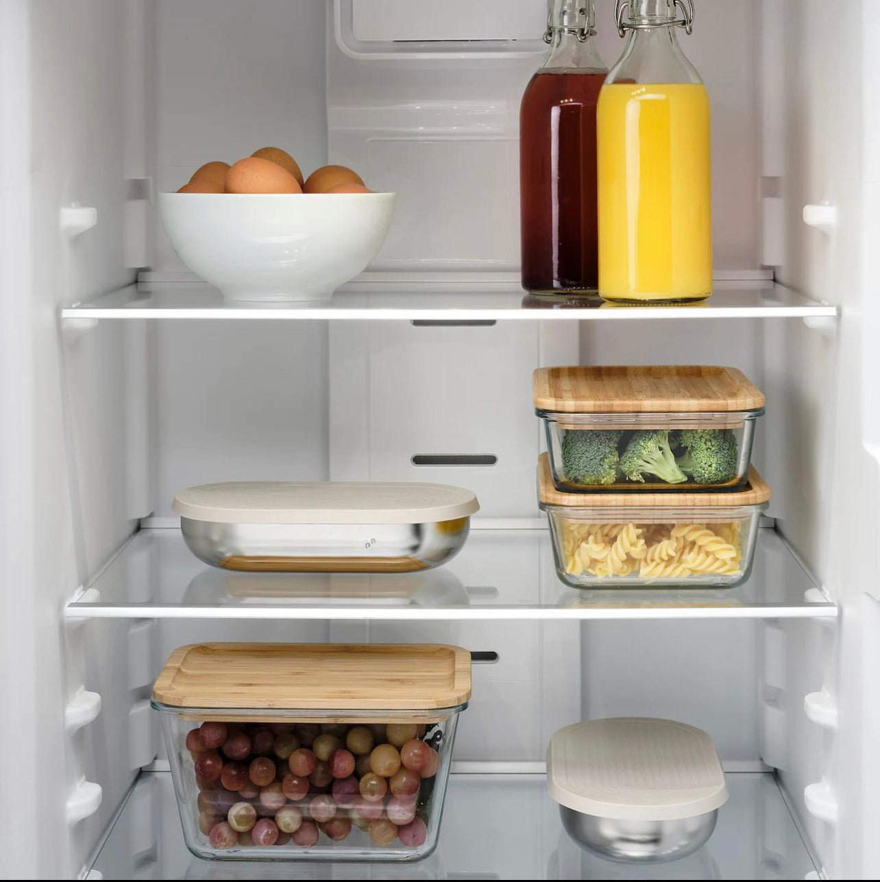 Glass Food Container Set 3