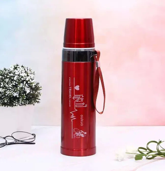 Hot & Cold Water Vacuum Thermos Maintains Long Temperature Stainless Thermos Water Thermos Stainless Vacuum Flask 800ml