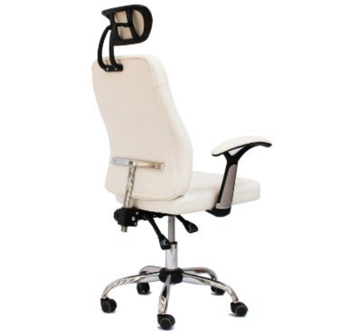 Contemporary Design PU Leather Office Arm Chair With Reclinable Backrest
