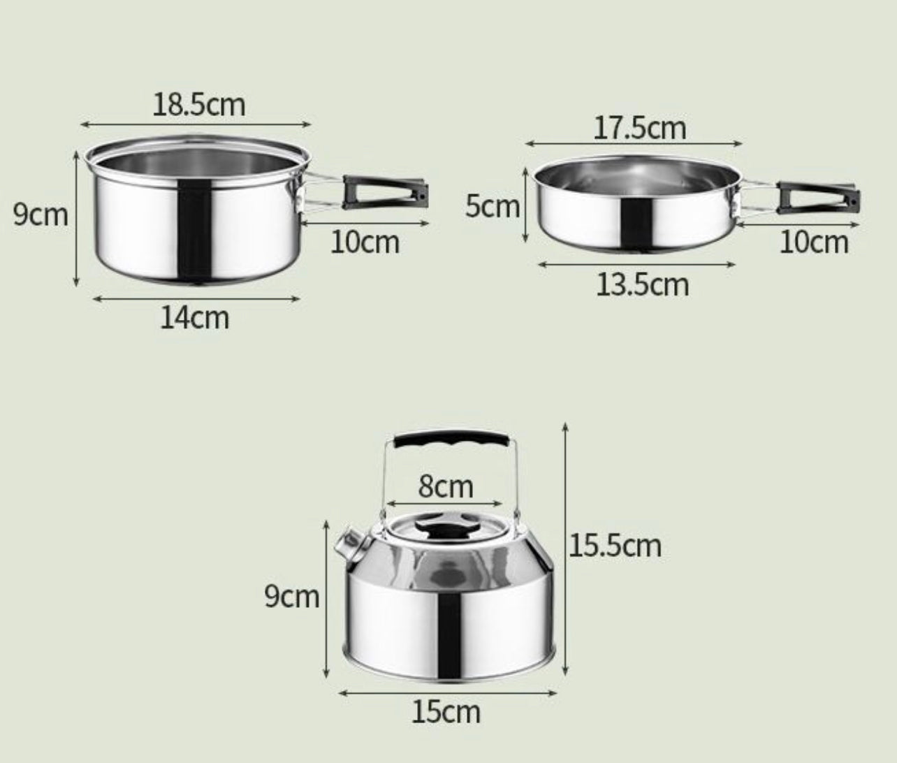 Combo Outdoor Camp Kitchenware