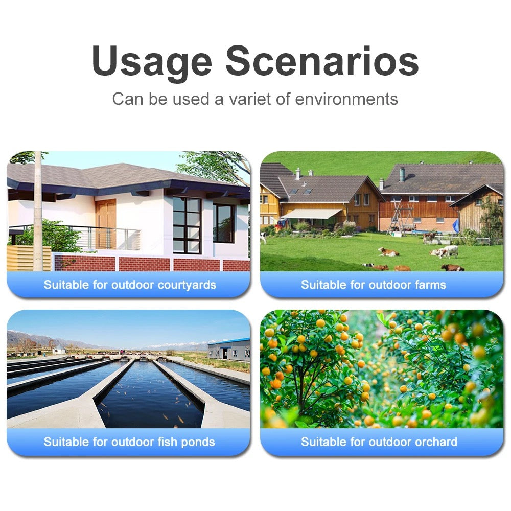 Solar Camera Security Battery Powered Camera Solar Wifi (When there is no electricity)