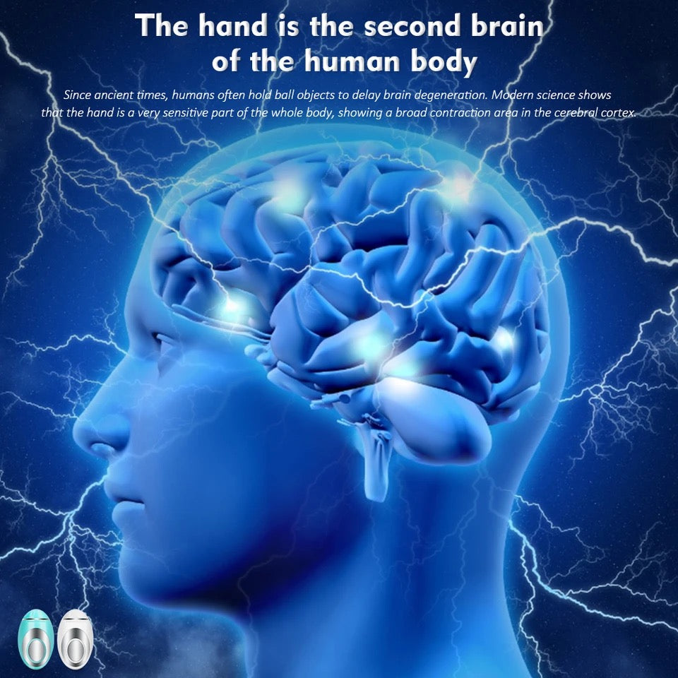 Handheld Microcurrent Sleep Aid Massage Device Instrument Pressure Stress Relief