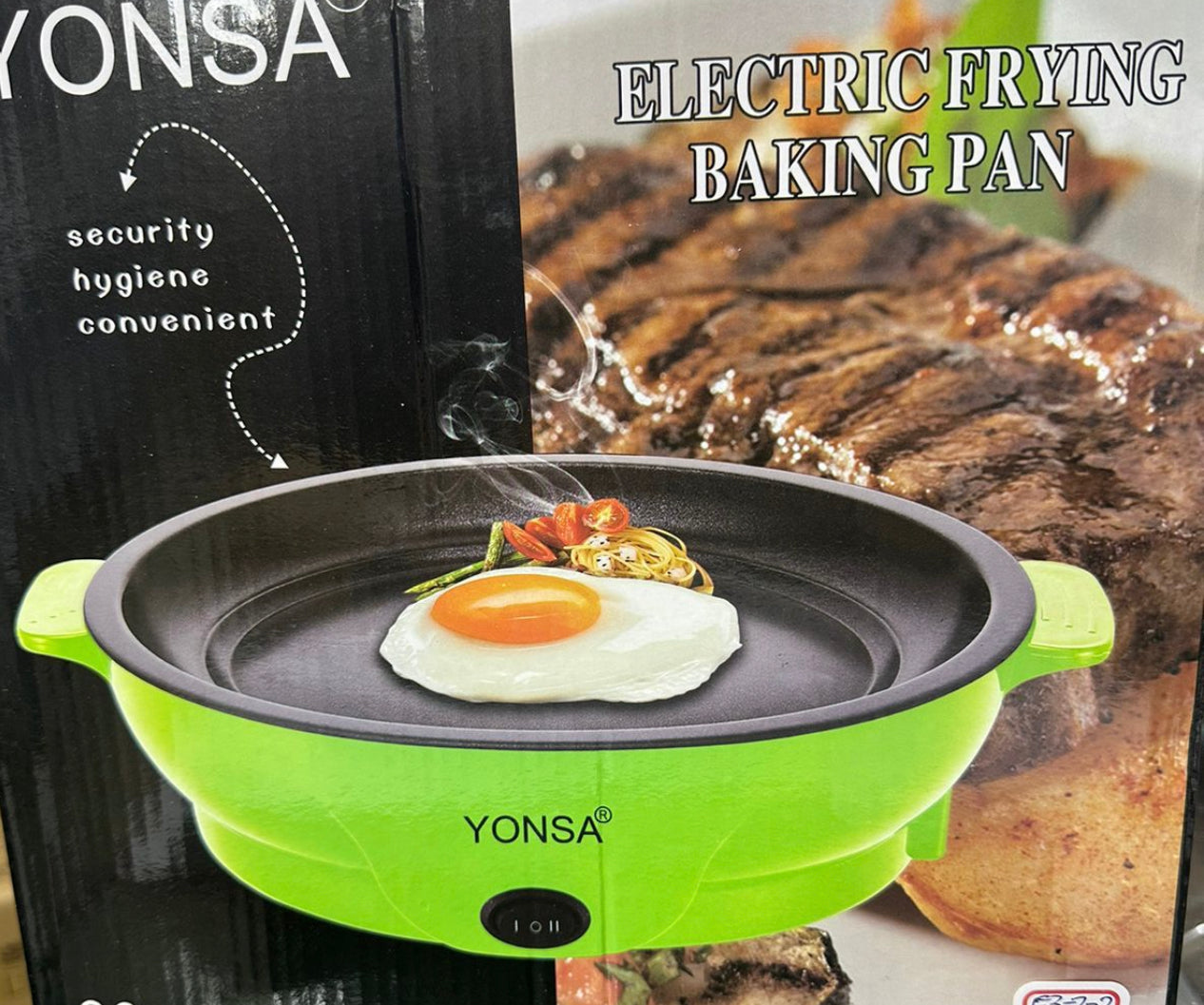 Yonsa Electric Frying Baking Pan 26cm
