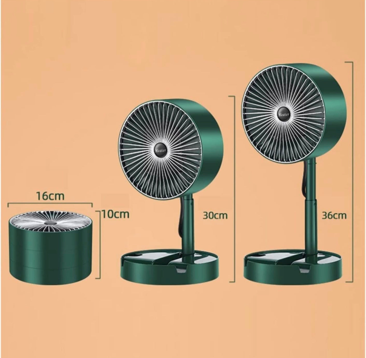 Space Heat Electric Fan