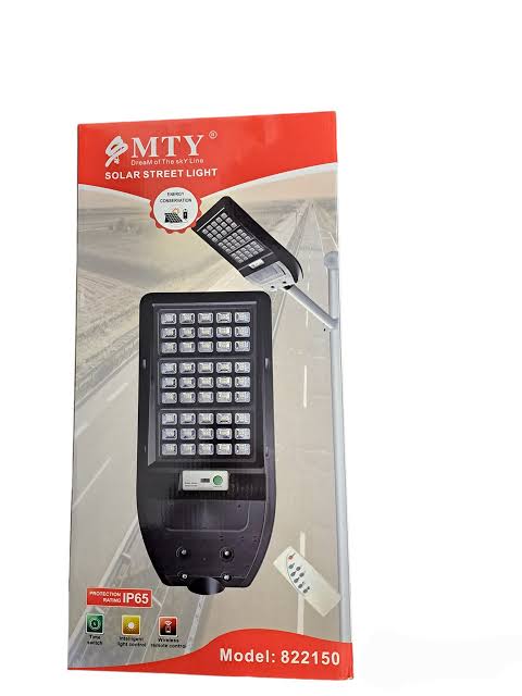 MTY - Solar Powered LED Street Light - 100W
