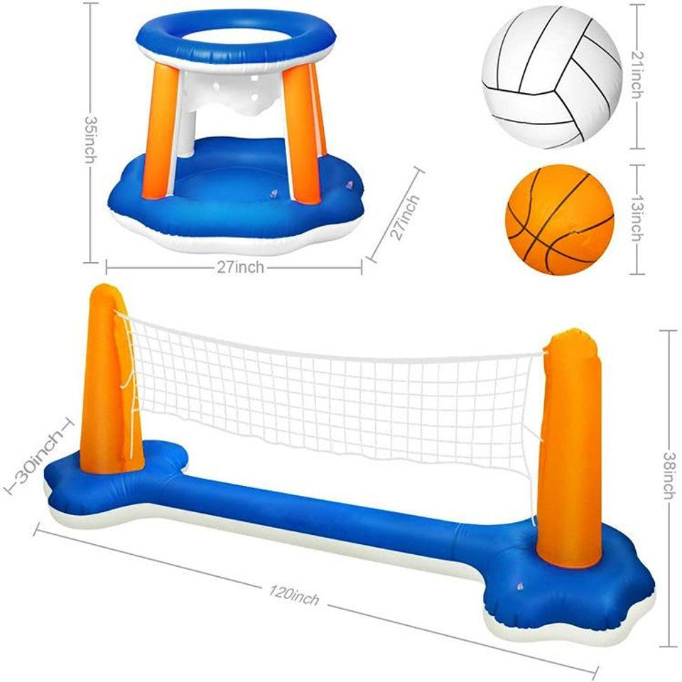 Inflatable Outdoor Water Volleyball Swimming Pool Entertainment