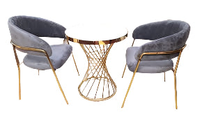 Modern and Stylish Velvet Dining Set