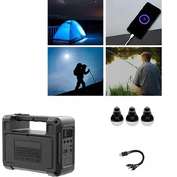 Oroku Power Solar Powered Lighting System With Separate 6V 4W Solar Panel 80W