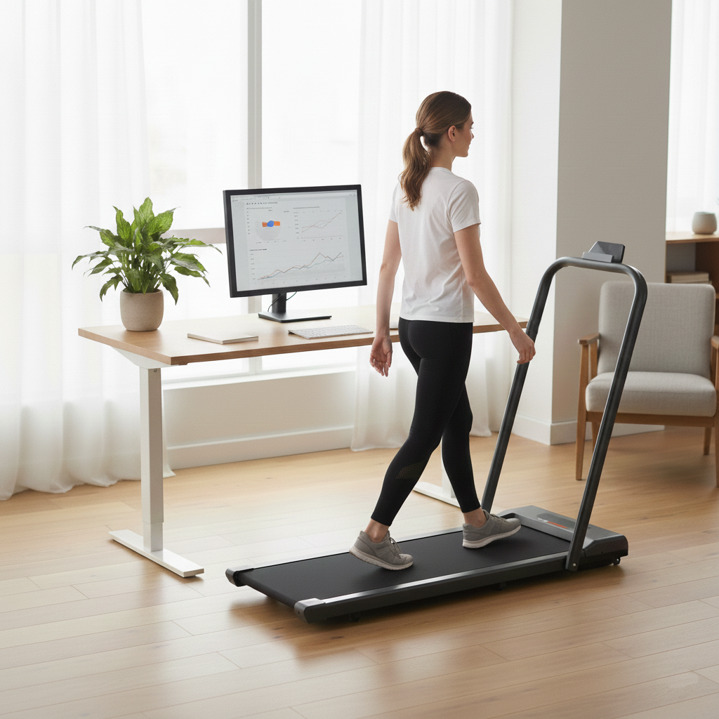 Mini Walking Pad – Compact, Quiet & Home-Friendly Walking Treadmill