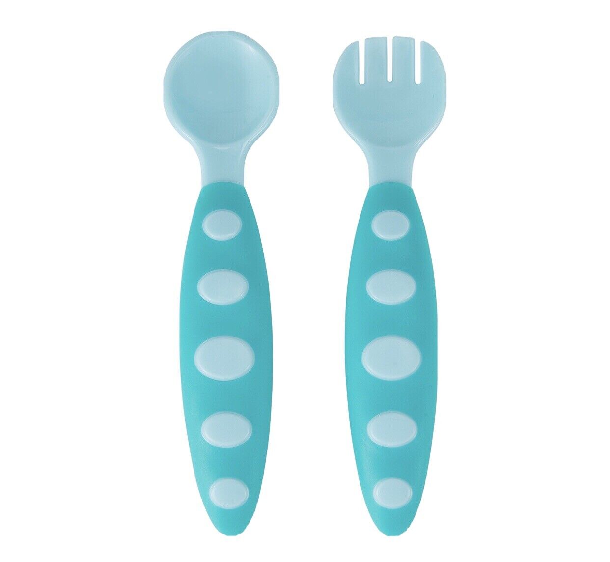 Temparature sensing training spoon &fork