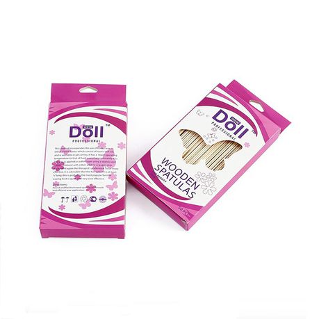 Doll Wooden Waxing Spatulas