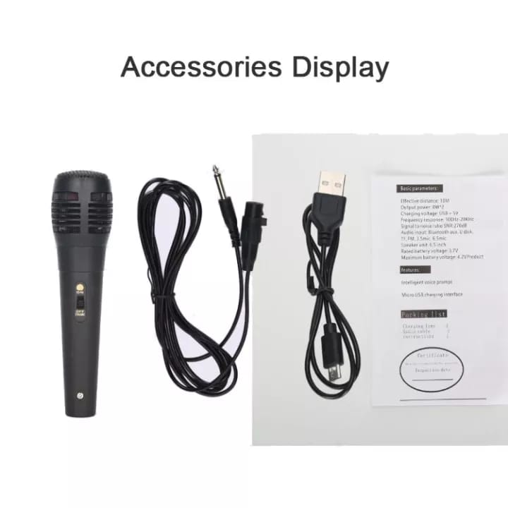 Condere Dual 6.5" Rechargeable Portable Party Speaker