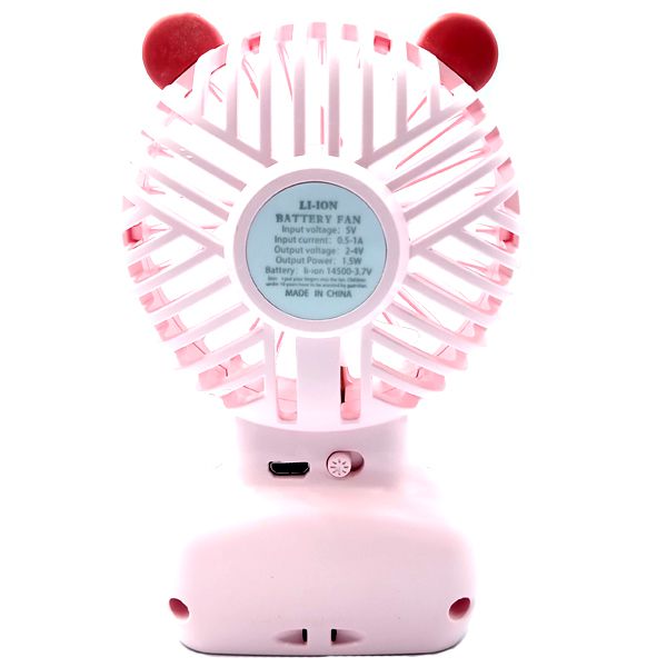 Mini Teddy Desktop Fans