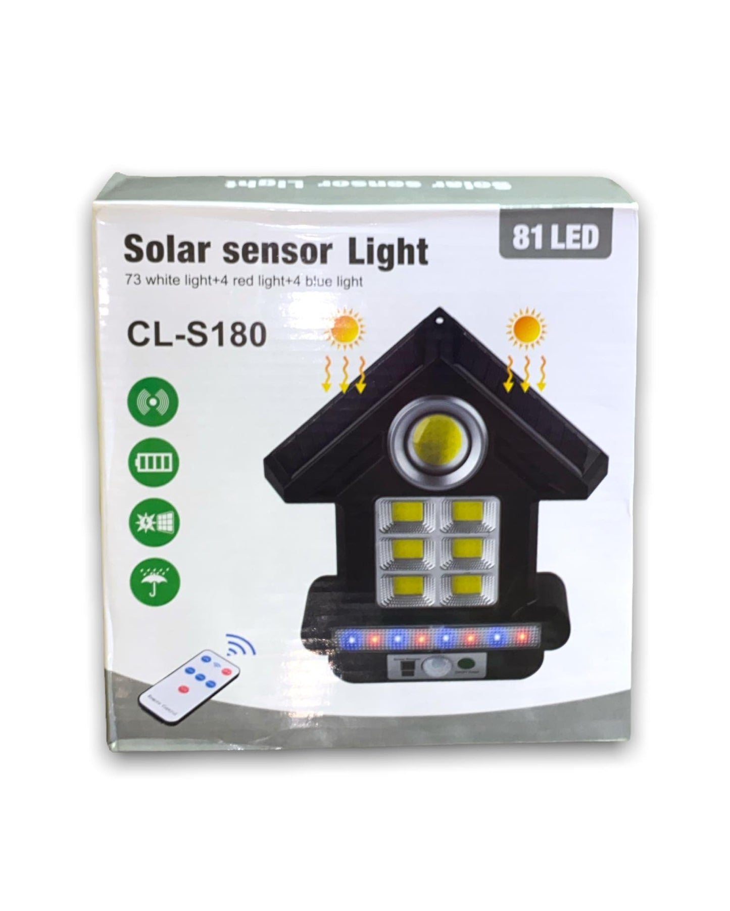 Solar Sensor Wall Mount Light