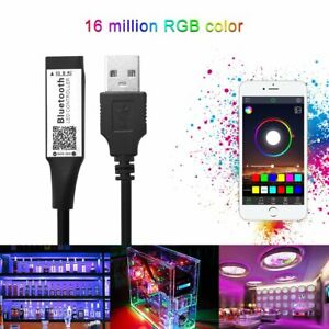 RGB Bluetooth LED Light Strip Set – 5m Music Sync & Smart App Control