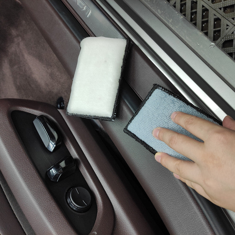 Double Sided Car Interior Detailing Sponge 2pcs