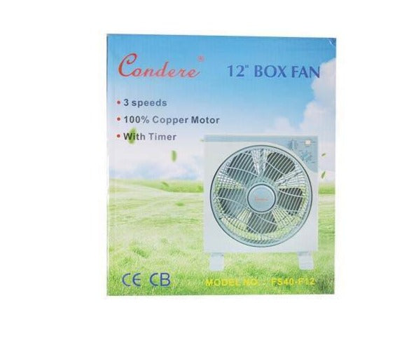 Condere 12" FS40-F12 Fan