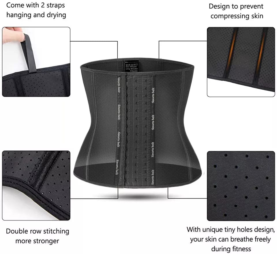 Waist Trainer Corset Rubber Latex