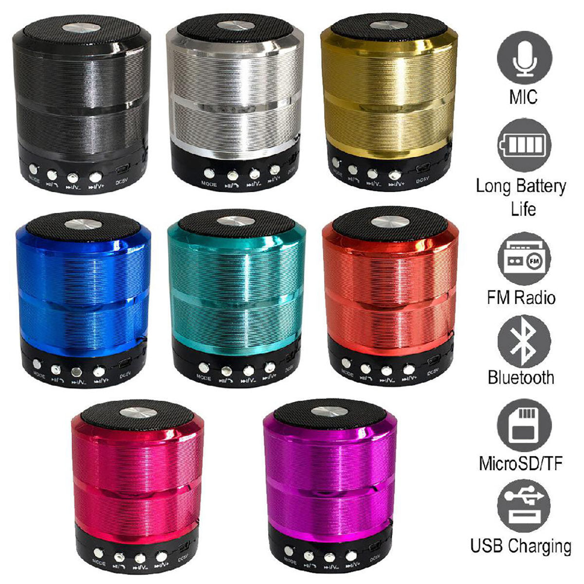 Mini Bluetooth Speaker WS-887