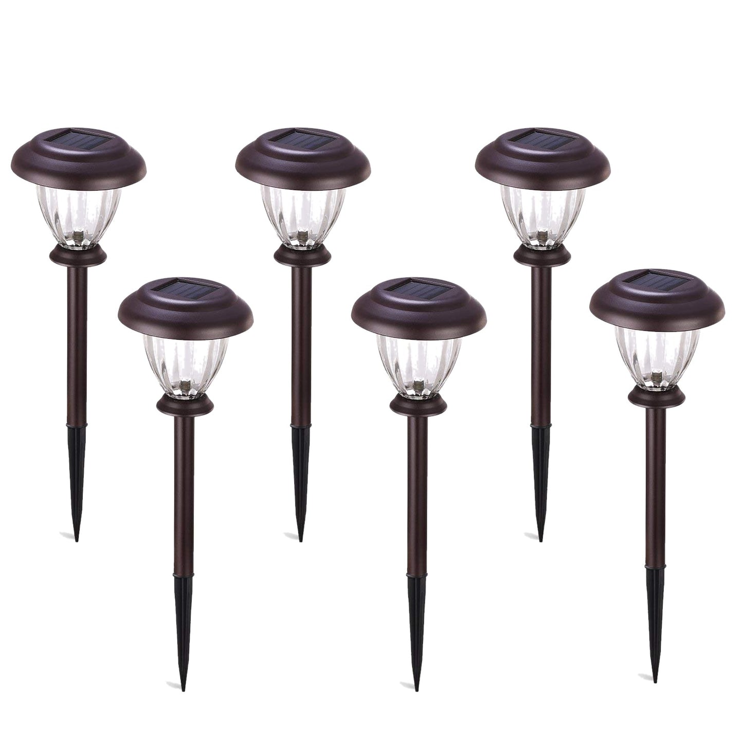 Solar Garden Lights - 6 Pcs