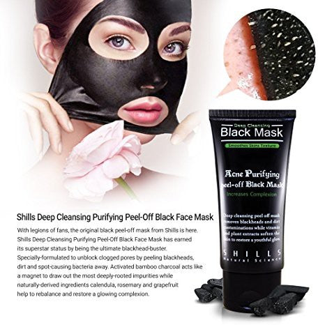 Kiss Beauty Deep Cleansing Acne Purifying Peel Off Black Mask