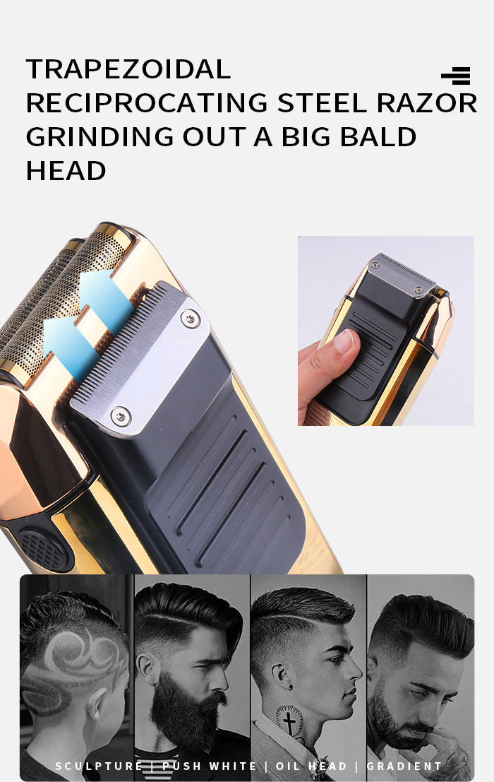 Electric Rechargeable Shaver Metal Housing