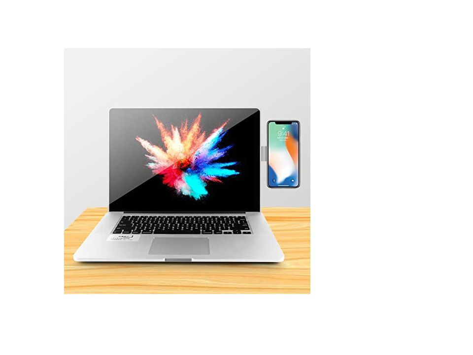 Magnetic Laptop Phone Holder