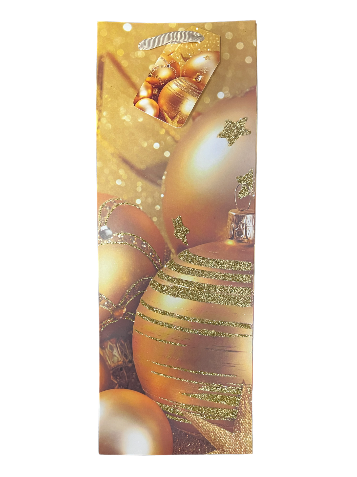 Wine Bottle Christmas Bag