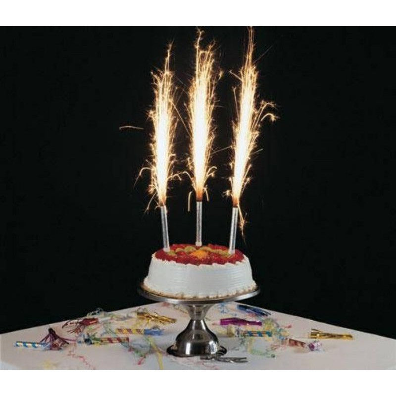 Sparkling Fountain Birthday Candle 6pc