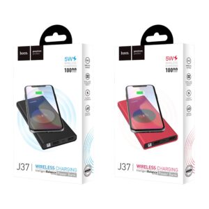 Power bank «J37 Wisdom» 10000 mAh wireless charging dual ports