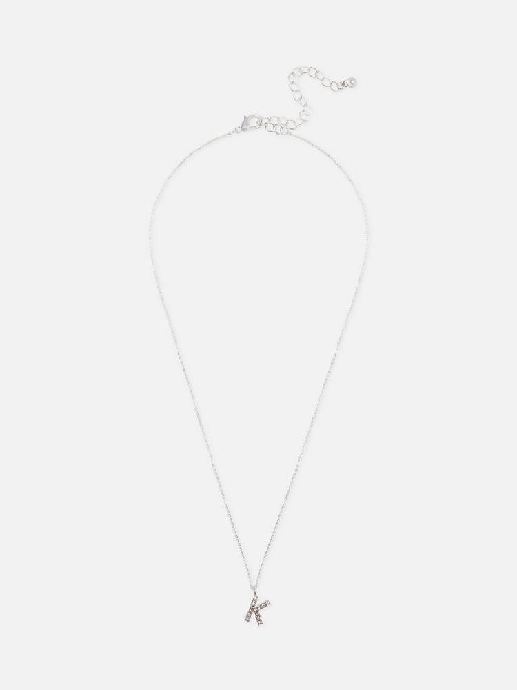 Initial Pendant Necklace