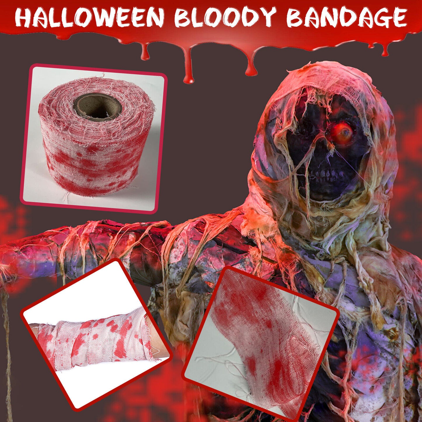 Bloody Bandage for Halloween Costume