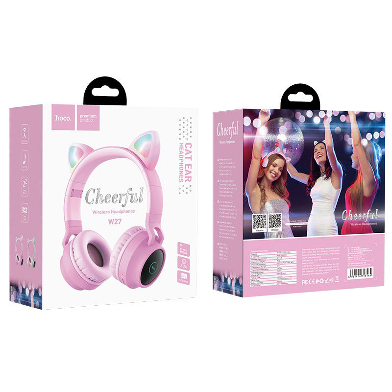 Wireless Cat Ear Headphones