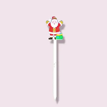 Christmas Wooden Yard Garden Stake
