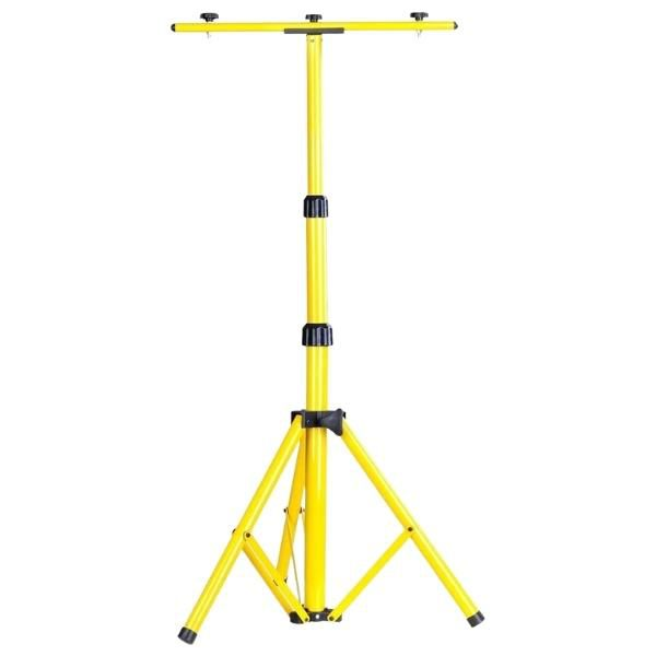Tripod Floodlight Stand for Double Light Mounting