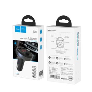 Car charger βE41β with FM transmitter