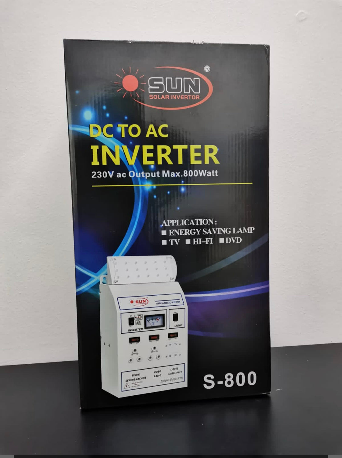 Load Shedding SUN 800Watt DC - AC INVERTER