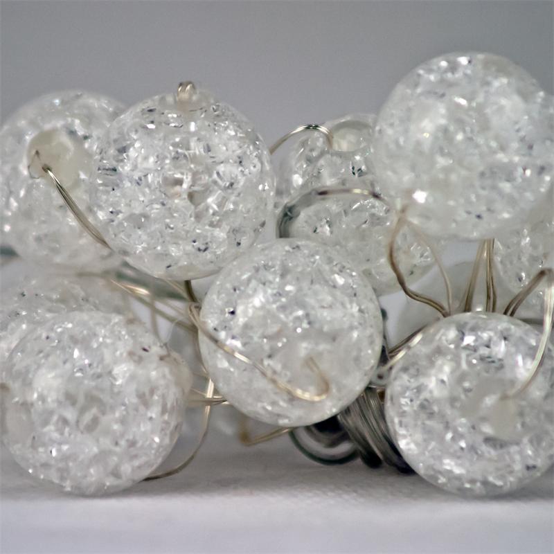 LED fairy light chain balls