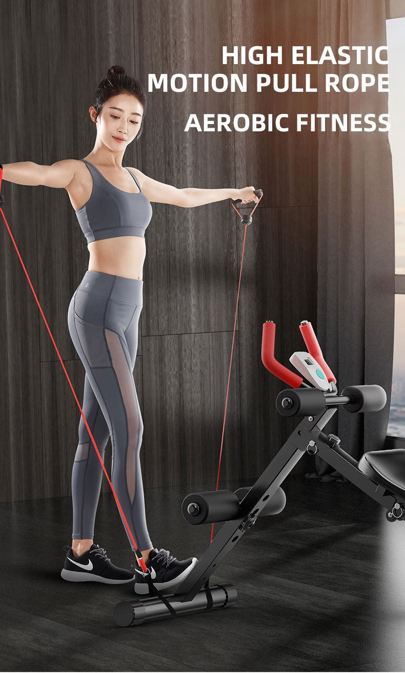 Foldable Indoor Gym Exercise Fitness Abdominal Trainer – Megamall ...