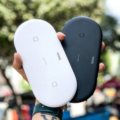 Wireless charger βCW23 Dual powerβ tabletop charging dock