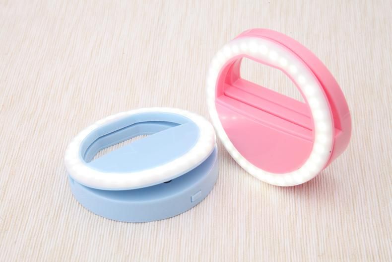 LED Clip-On Selfie Ring Light For Smartphones