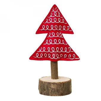 Christmas Decoration Wooden Stakes Ornaments