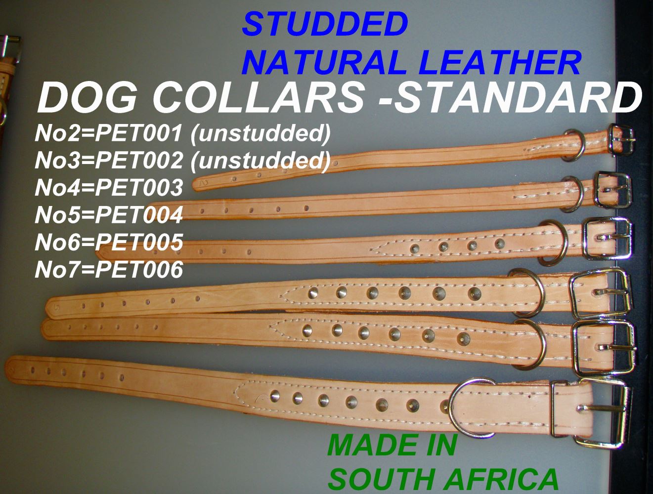 Dog Collars Standard