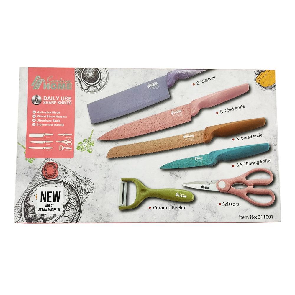 6 PCS Kitchen Knife Set