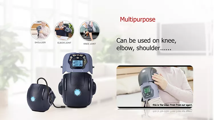 Double Knee Care Massager Device