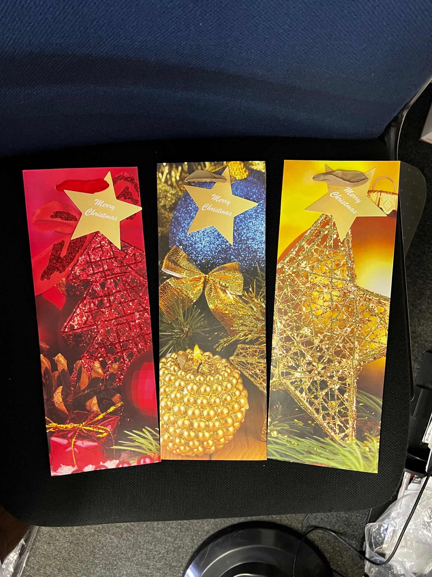 Wine Bottle Christmas Gift Bag