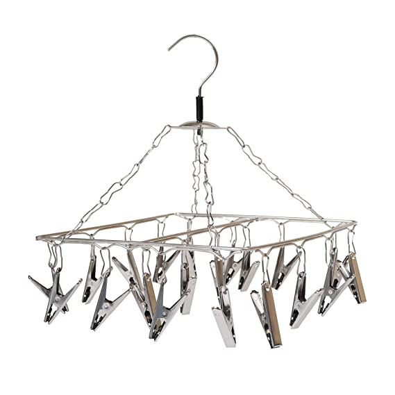 Stainless Clothes Drying Hanger with 20pegs Megamall Online Store