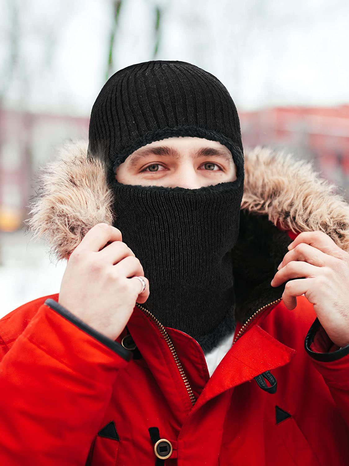 Warm Knitted Balaclava Megamall Online Store