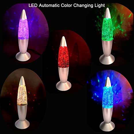 Mini Glitter Color Changing Lamp